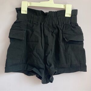Kendall & Kylie Black High-Waisted Shorts